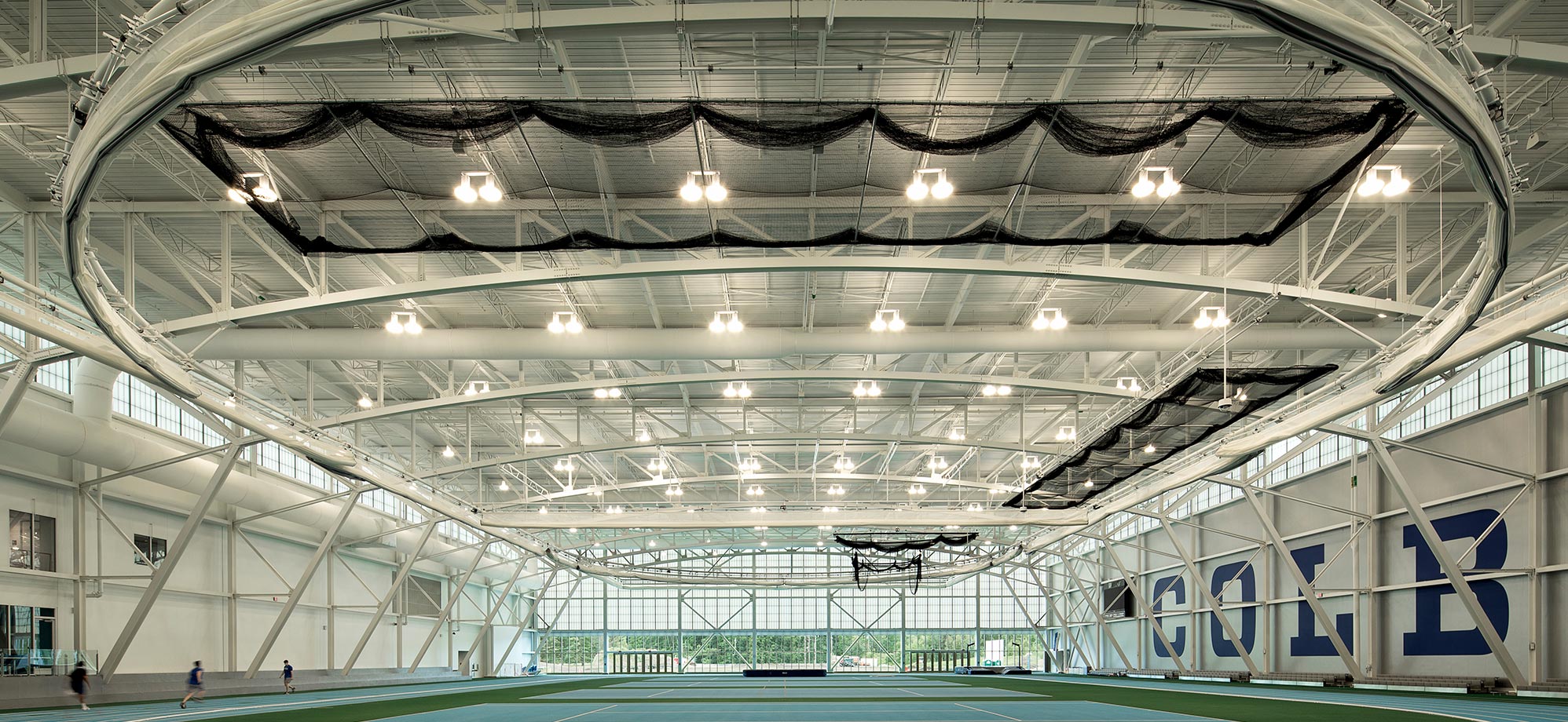 Colby Athletic Center painting work