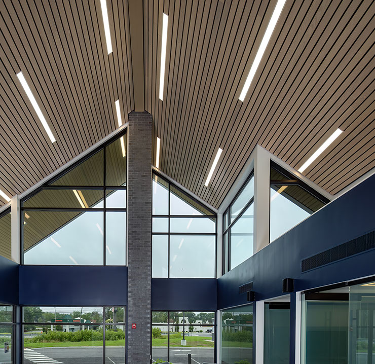 Acoustical Ceiling work at Atlantic Federal Credit Union